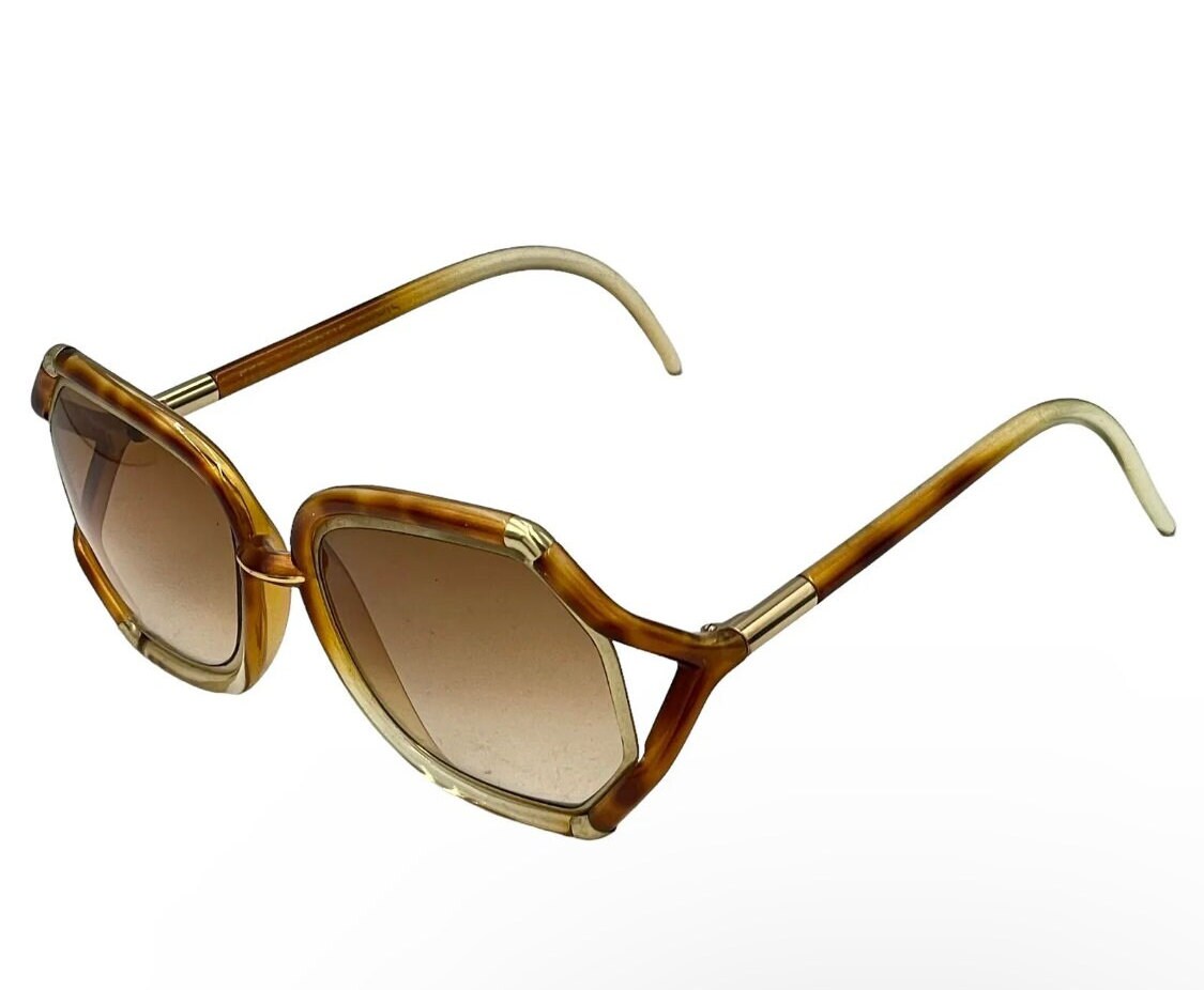 TED LAPIDUS テッドラドピス ヴィンテージサングラス 70s Vintage Ted Lapidus Paris Oversized Sunglasses + Ted