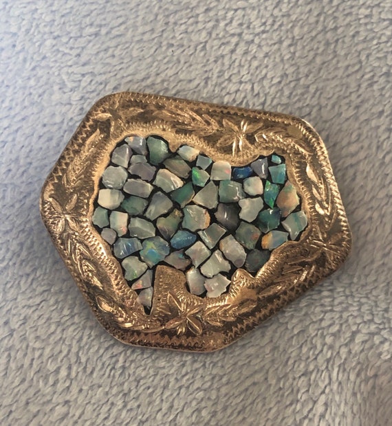 Southwestern Native American Indian Crushed Opal … - image 3