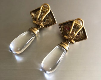 【日本入手困難】l earrings with crystals イヤリング 05ce66fdab89f523fd9df7e9f3dea7