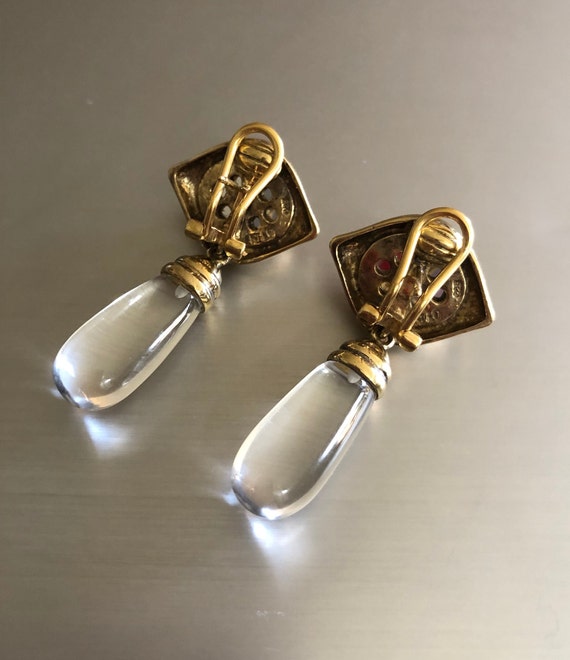 アクセサリー alea Sterling Silver Kylo Kai Yon Lo Earrings Amethyst Purple