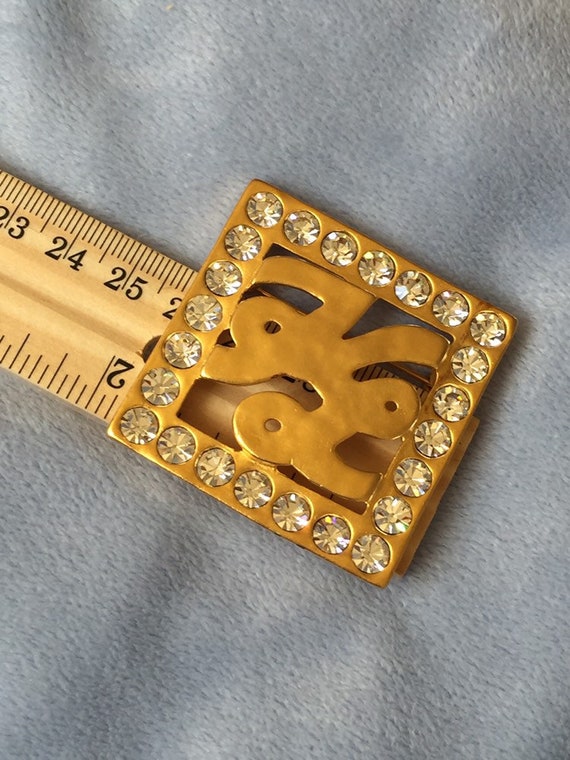 小物 Karl Lagerfeld Signature Pin Brooch KL Karl Lagerfeld Signature Pin Brooch KL
