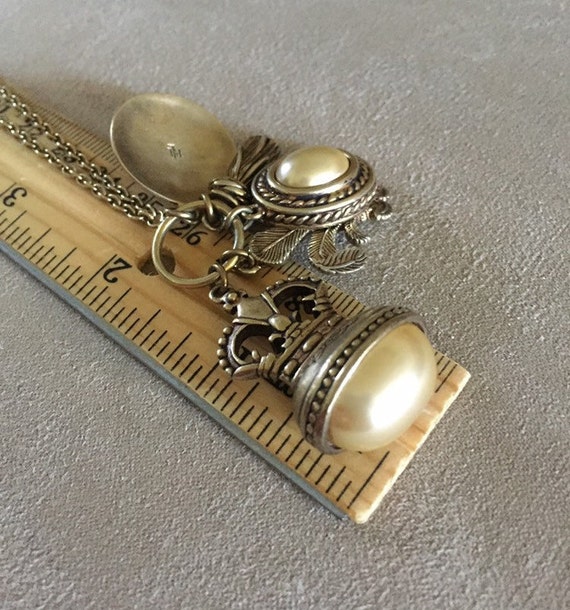 Vintage Ralph Lauren RLL 5 Fobs Chain RLL Charm N… - image 4