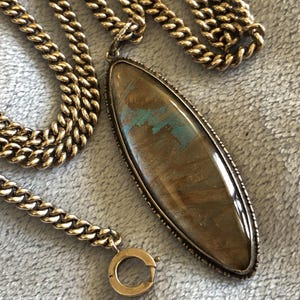 Antique English Sterling Butterfly wing Victorian Pendent Heavy Necklace W/Sterling Chain 23.5” Unisex