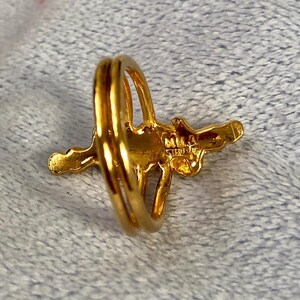 Metropolitan Museum of Art MMA Vintage Gilt Sterling Double Genie Ring ...