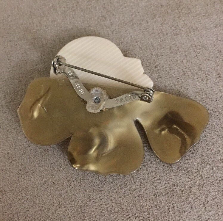 Vintage Lea Stein Paris Art Deco Classic French Flapper Lady Woman