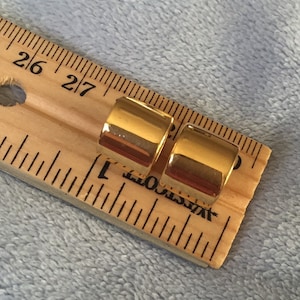 Unisex Ralph Lauren earrings Wide Huggie cuff hoop earrings