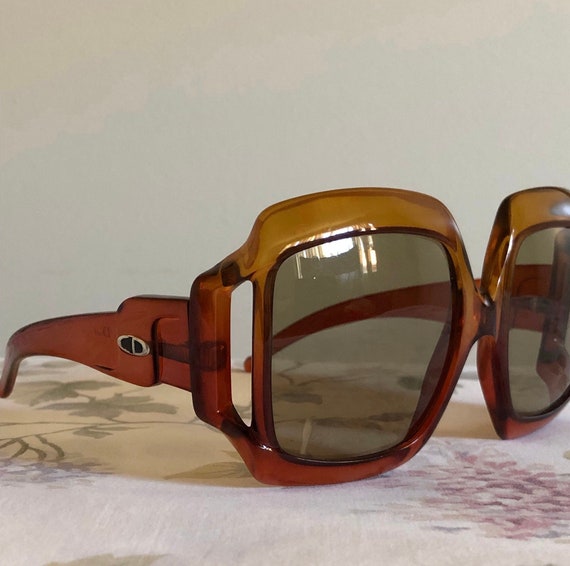 Christian Dior サングラス sunglasses vintage Vintage 1970's Christian Dior D07 Optyl Frame Sunglasses