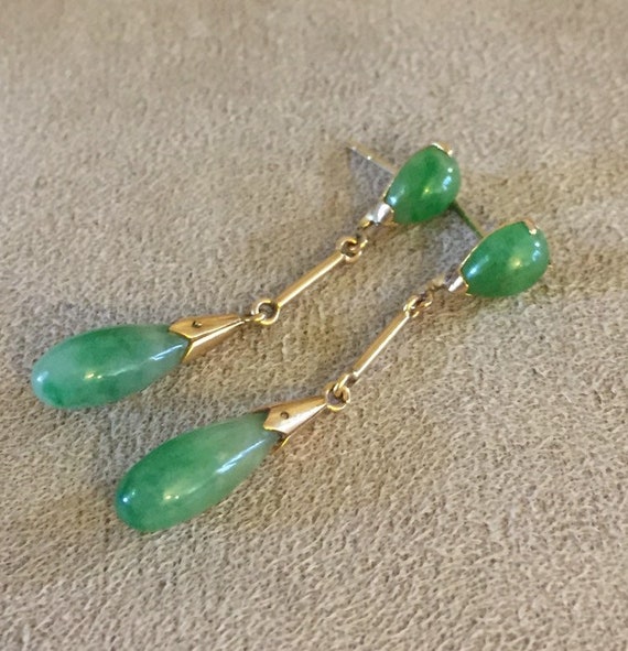 Jade Earrings c.1950