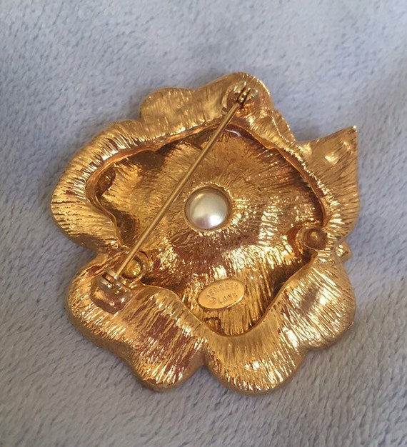 Vintage Beautiful Kenneth Jay Lane KJL Layered La… - image 4