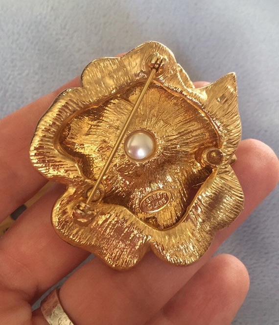 Vintage Beautiful Kenneth Jay Lane KJL Layered La… - image 3