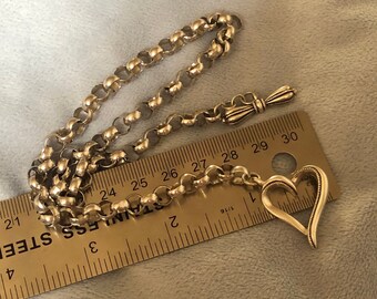 ヴィンテージ ジュディスジャック スターリングシルバー ハート トグル