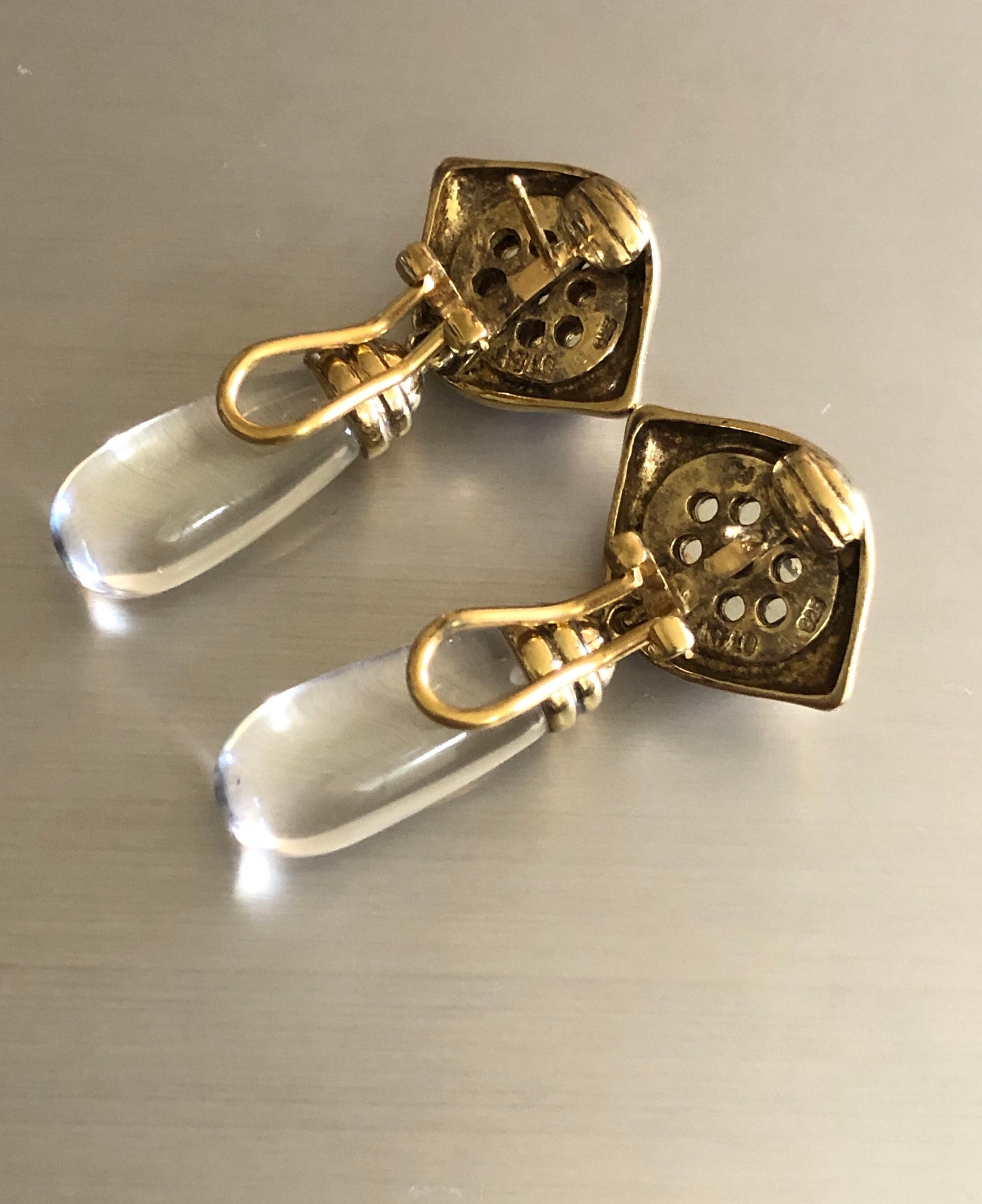 【日本入手困難】l earrings with crystals イヤリング 24433505c910e91052f09bfecfbd48