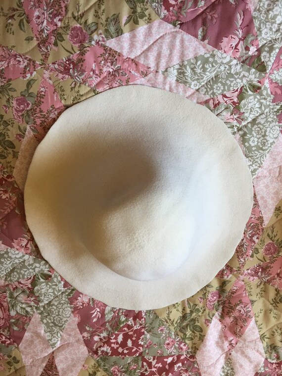 Vintage Brigette Bardot's Style Floppy Fedora Hat… - image 7