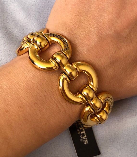 Rare 1980's Burberrys of London Logo Bracelet - Etsy UK