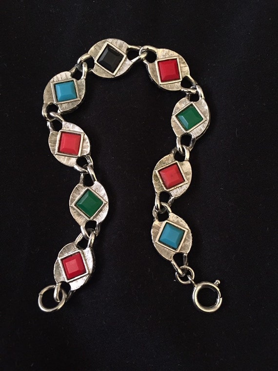 1950's Nautical Double Sided Vintage Bracelet - image 7