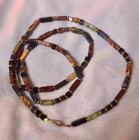 Colorful Multi Carved tiny Squares Rectangles gem… - image 7