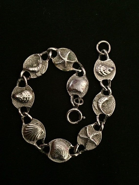 1950's Nautical Double Sided Vintage Bracelet - image 6