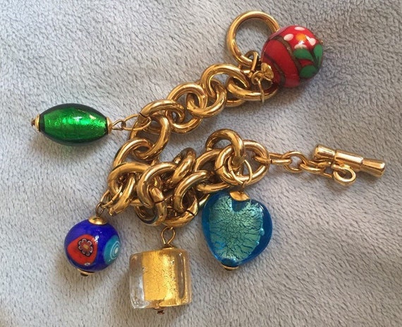 Real Murano Glass Bracelet in Fresh Green – Sarah Beth Jewellers