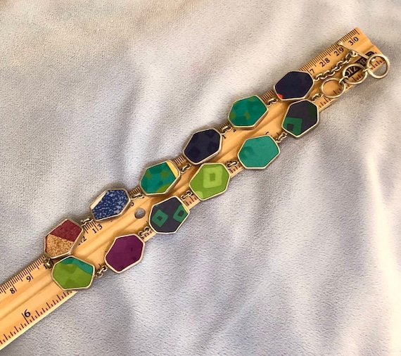 Statement Necklace Handmade Sterling Silver multi… - image 6