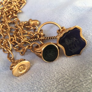 Rare Vintage Ralph Lauren Pocket watch Fob Chain RLL Necklace