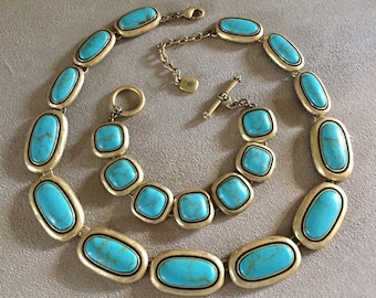 Equestrian Lauren Ralph Lauren Necklace & Bracelet RLL
