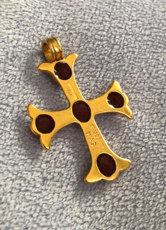 v*様 archive cross necklace gunda kmrii お 00S Kmrii Y2K Gunda Remake Cross Necklace Hyde | eBay