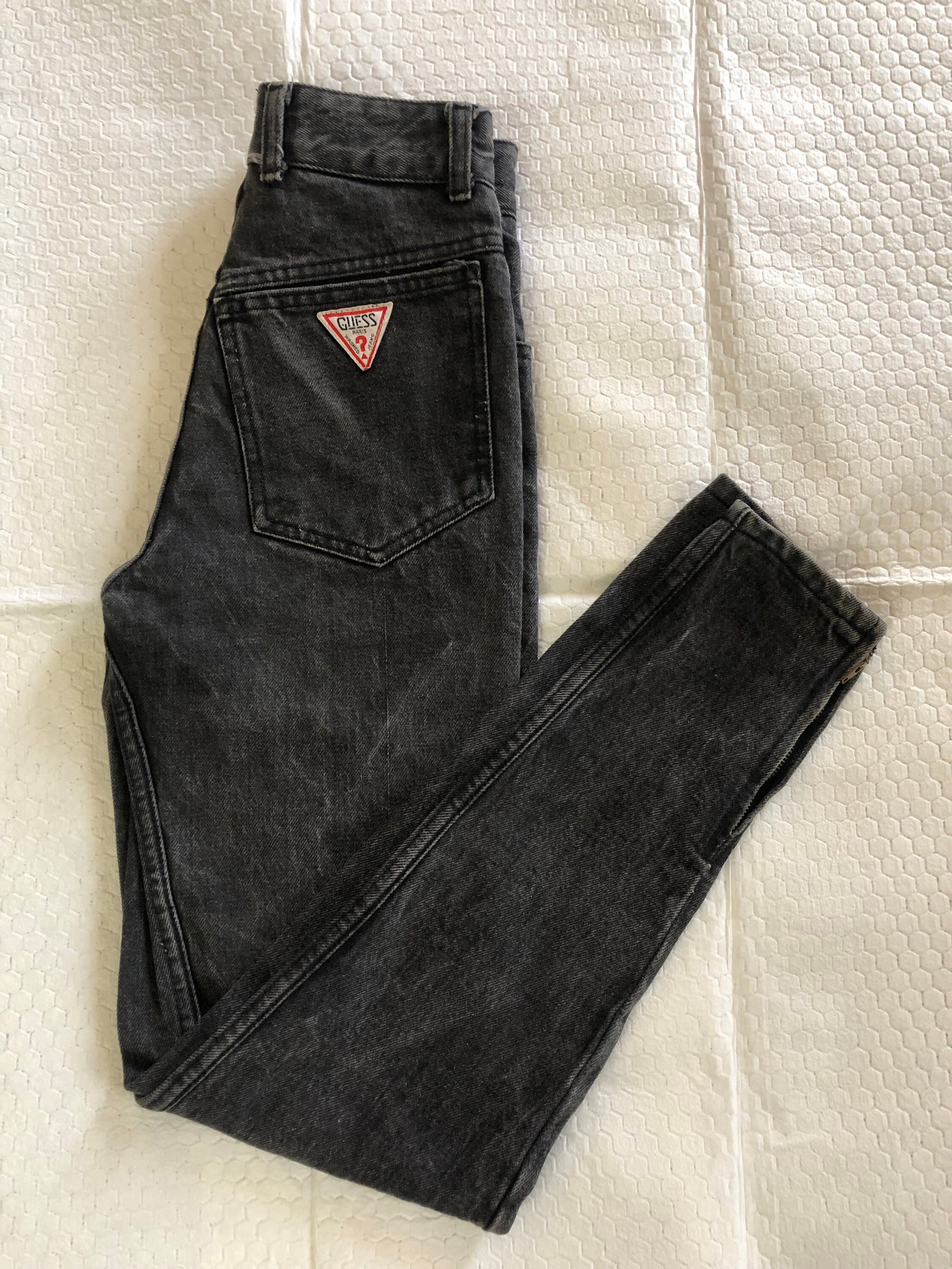 Guess Jeans Womens Size 28 Vintage Made in USA Tan Brown