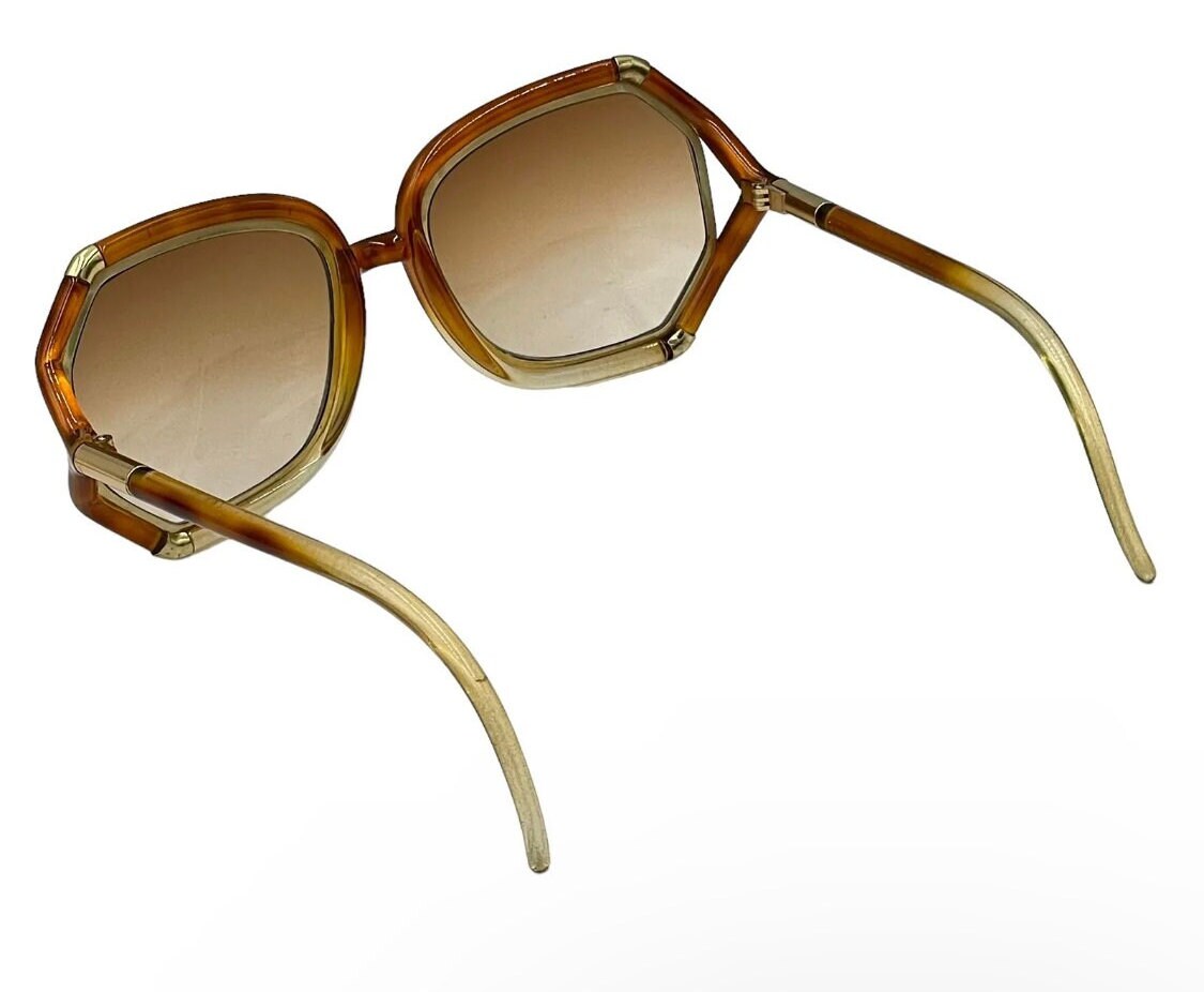 ◆ TED LAPIDUS ◆ フランスヴィンテージサングラス ヴィンテージ 1970 ブリジット バルドー スタイル べっ甲柄