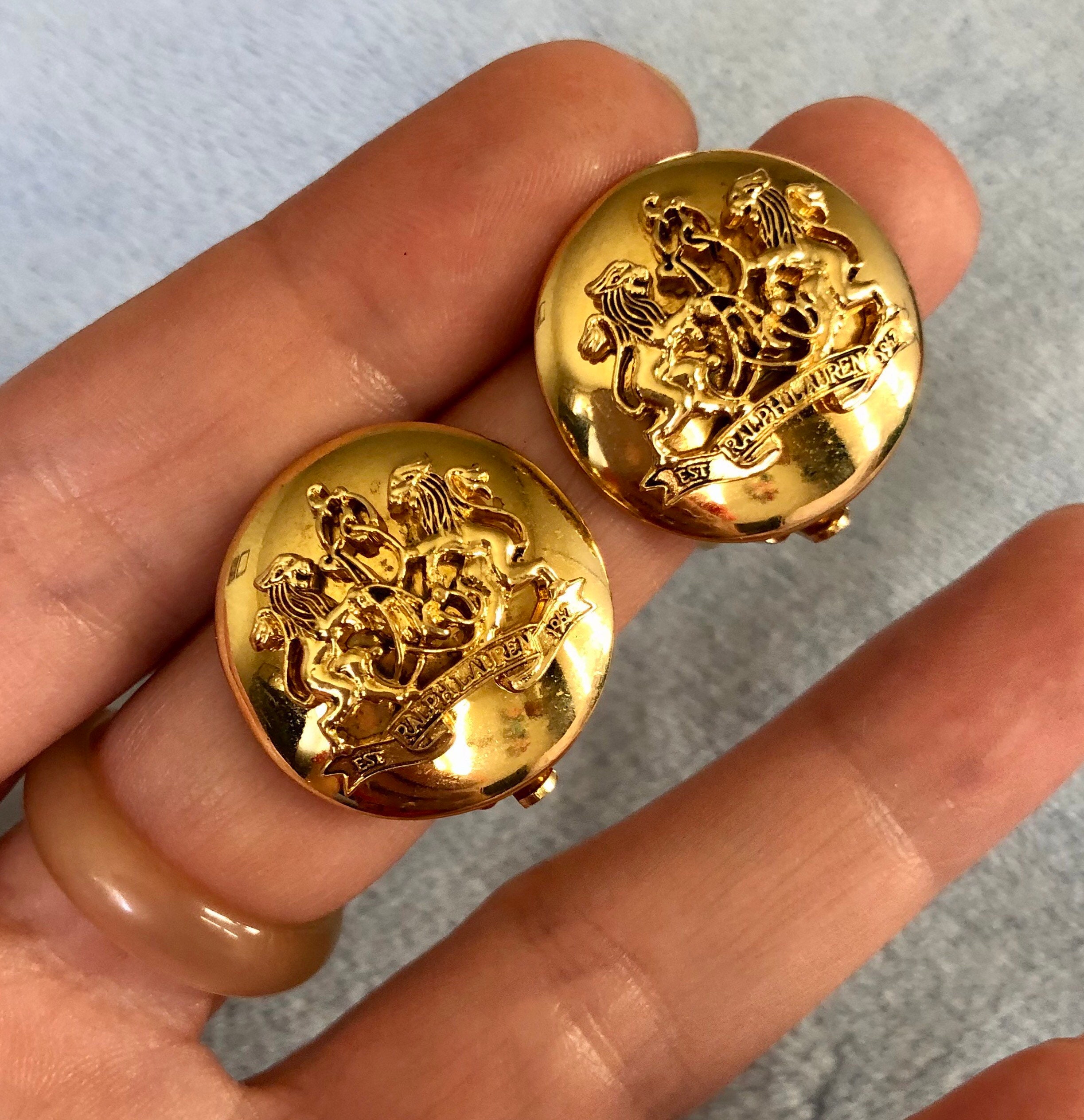 Gold cufflinks Polo Ralph Lauren Gold in Gold - 18894969