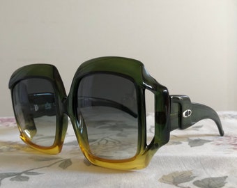 Dior Vintage Sunglasses Optyl Austria★ Vintage Christian Dior 2021 A Optyl Red Sunglasses Frames 59