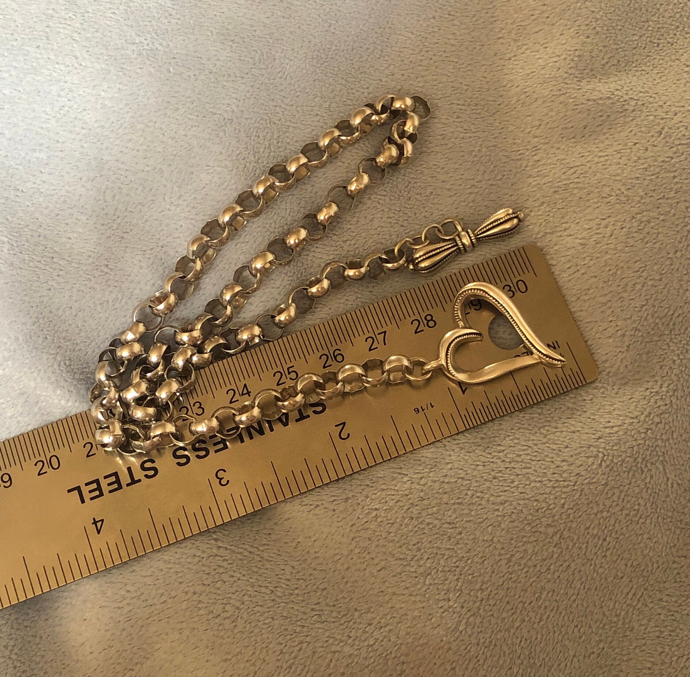 ヴィンテージ ジュディスジャック スターリングシルバー ハート トグル