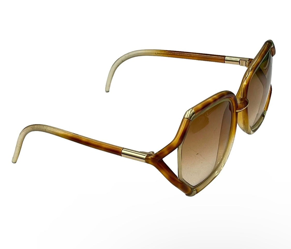Vintage 1970 Brigitte Bardot Style Tortoiseshell Ted Lapidus  display picture 1