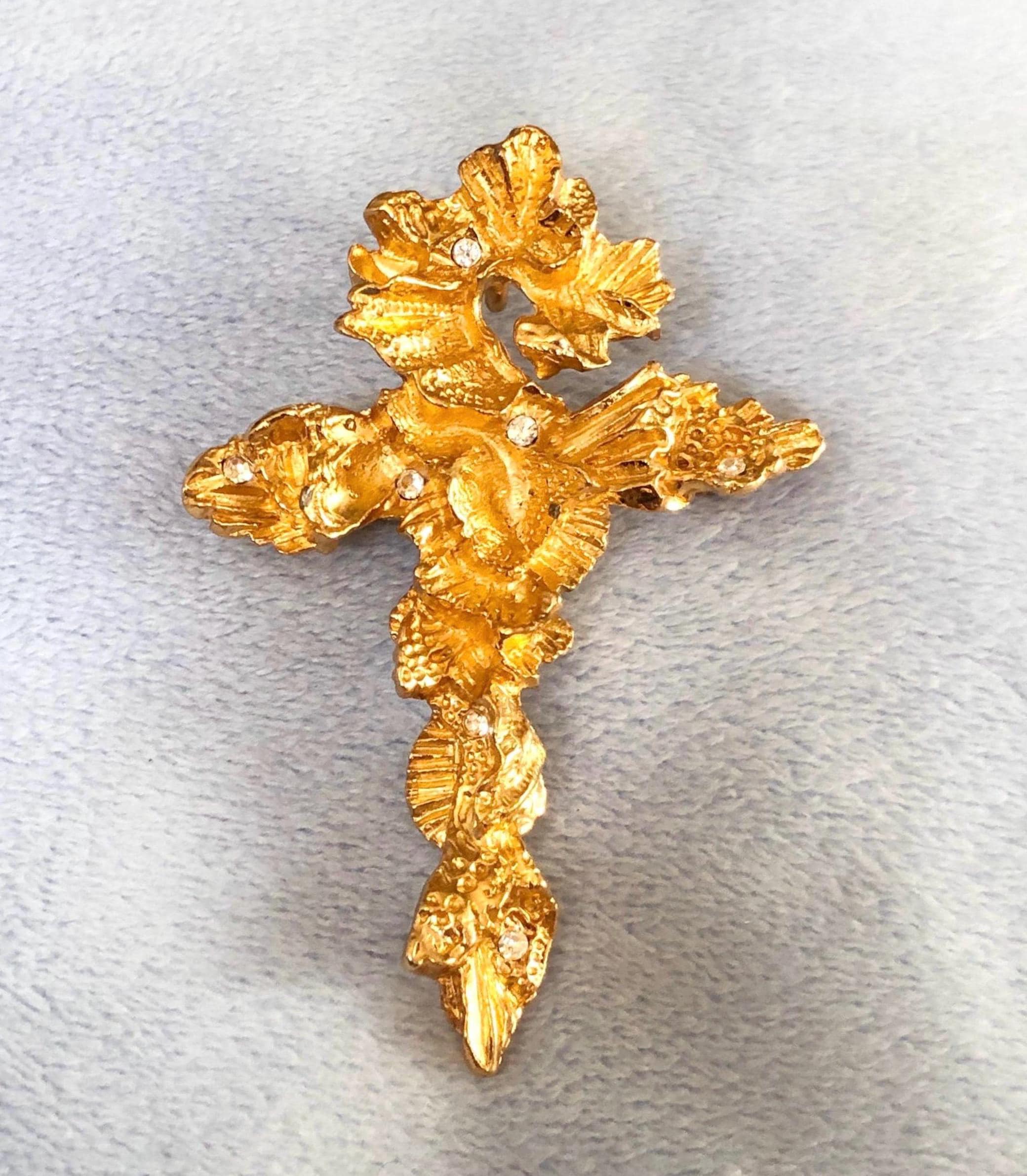 Christian Lacroix Cross - Etsy