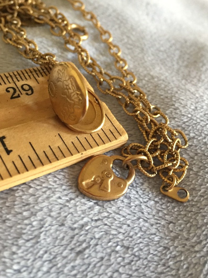 Locket Bon Vintage Catherine Popesco France Bon Voyage Charm Necklace W/cross ...