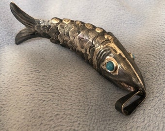 アンティーク ANTIQUE フィリグリー 純銀 フィッシュ 「魚」 ペンダント アンティーク ANTIQUE フィリグリー 純銀 フィッシュ 「魚