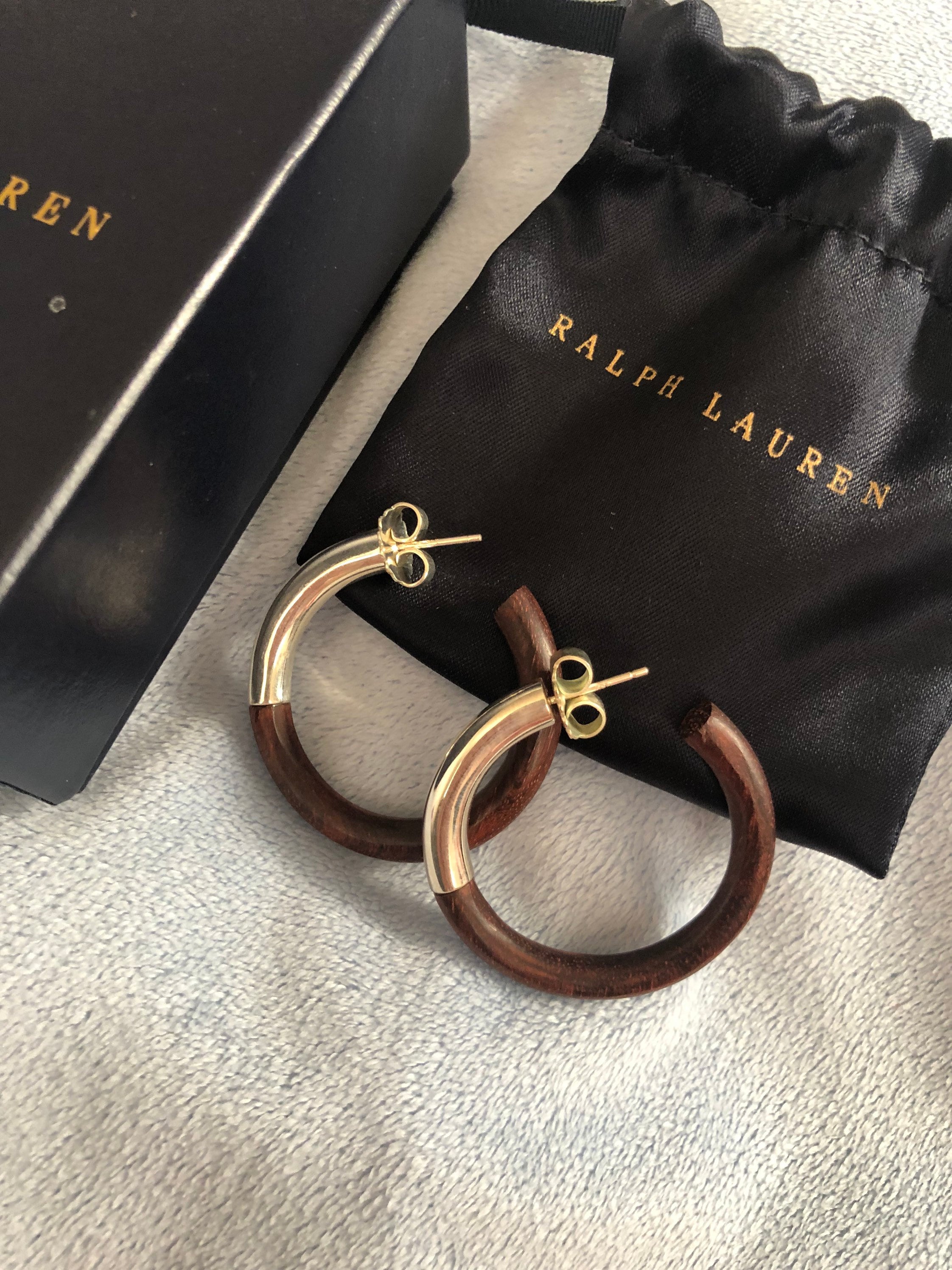 Ralph lauren hoop earrings deals
