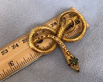 MMA 1985 ブローチ Vintage MMA 1985 Metropolitan Museum Art Goldtone Leopard