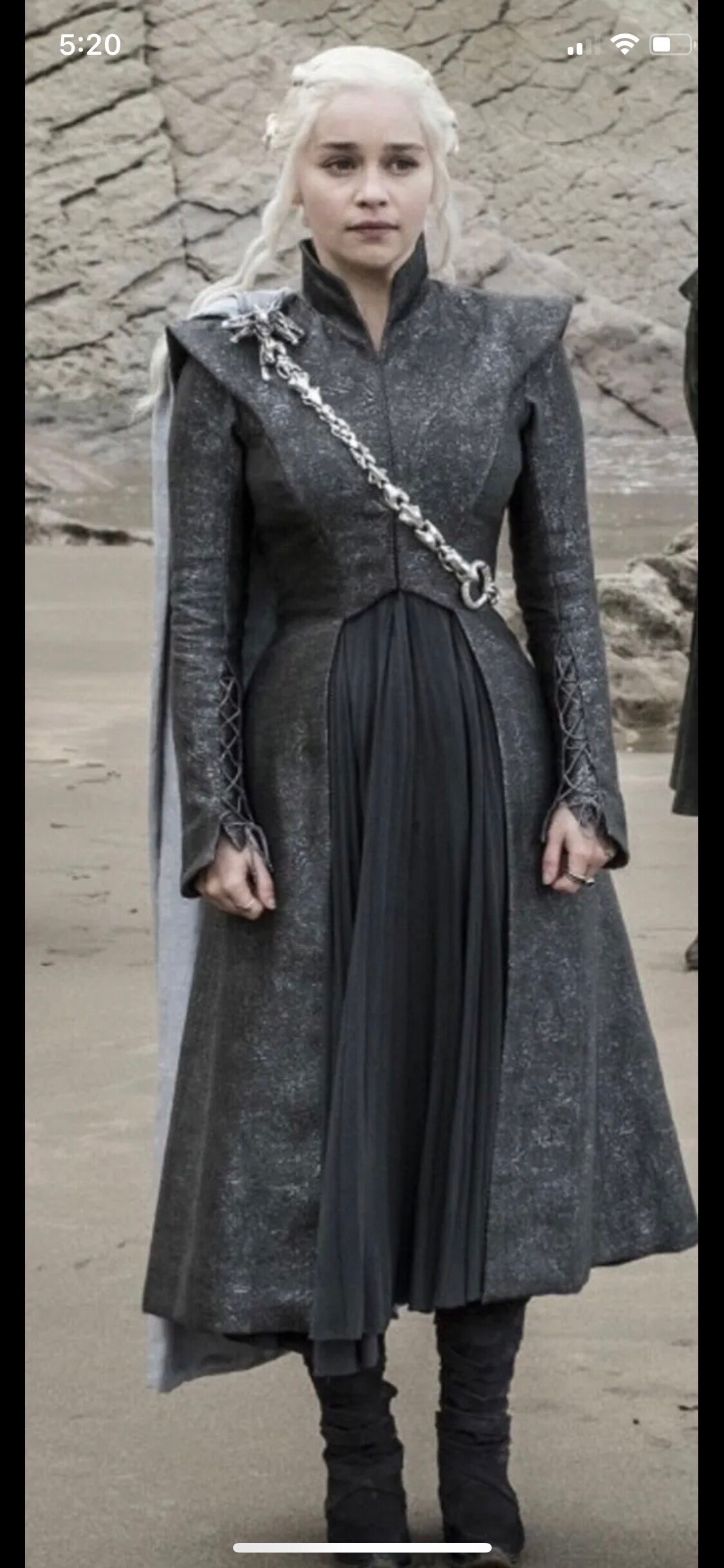 Game of Thrones Season 7 DAENERYS Targaryen Cosplay Custom Coat Size S -  Etsy