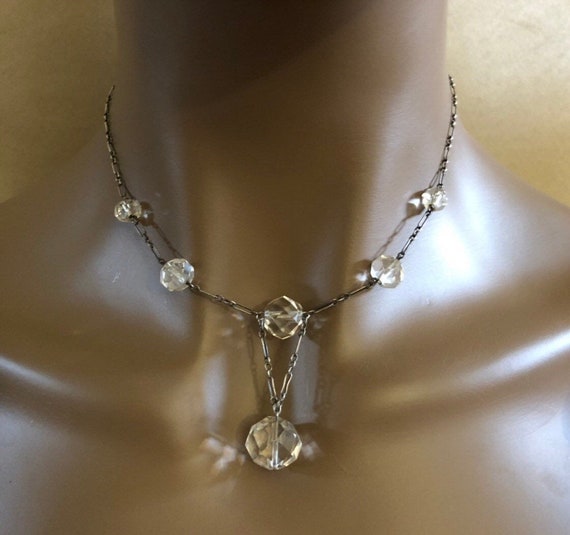 Exceptionally Wonderful Antique Rock Crystal Necklace ￼ | eBay