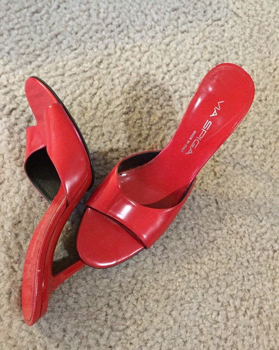 via spiga red pumps