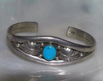 Navajo Sterling Silver 3 Turquoise Cuff Bangle Bracelet - Etsy Canada