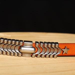 Red leather Bracelet, Leather Bracelet, Wire-cable Chain, metal button leather Bracelet, brown Leather Wrap Bracelet,poppers,chunks, buttons