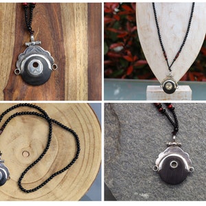 Various Tuareg jewelry pendant necklaces. Ethnic Tribal Tuareg Bead Necklace. Berber Tribal Jewelry, Saharan desert necklace,