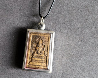 The Phra Somdej amulet blessed by Luang Pu Moon Titasilo of Wat Ban Jan, who was an esteemed and highly revered monk in Thailand