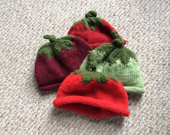 Knitted child’s and toddlers hat