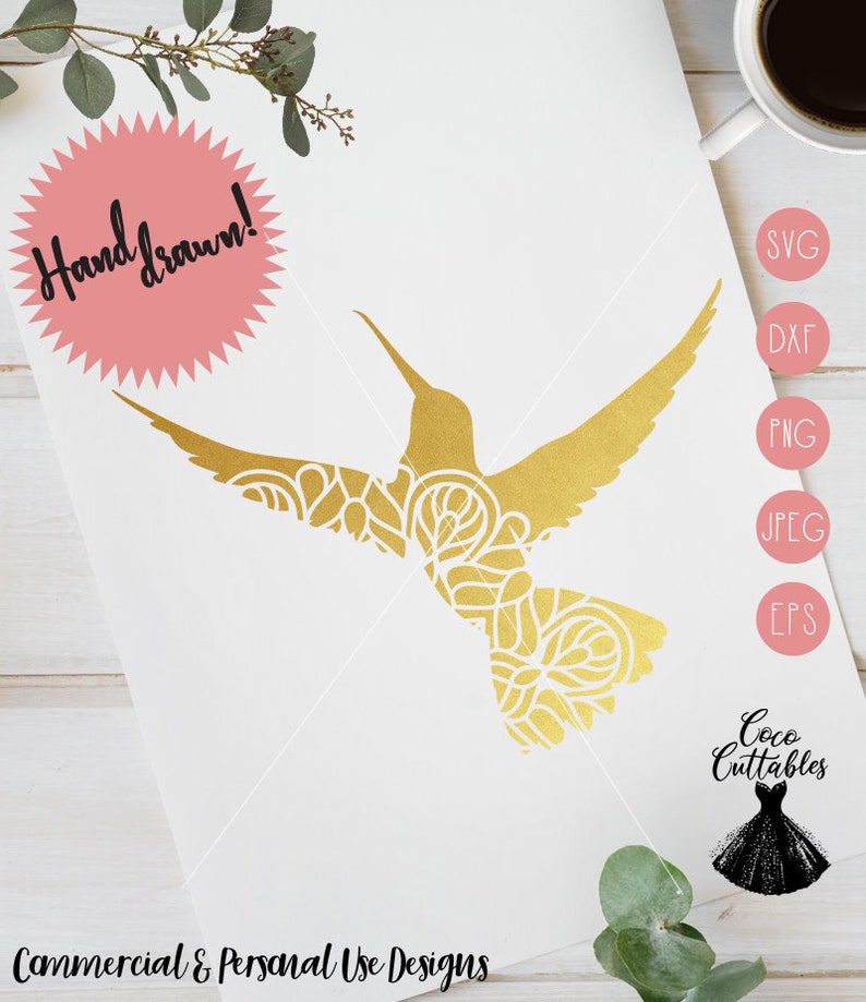 Download Hummingbird Mandala SVG Cut File Hummingbird Svg Bird Svg ...