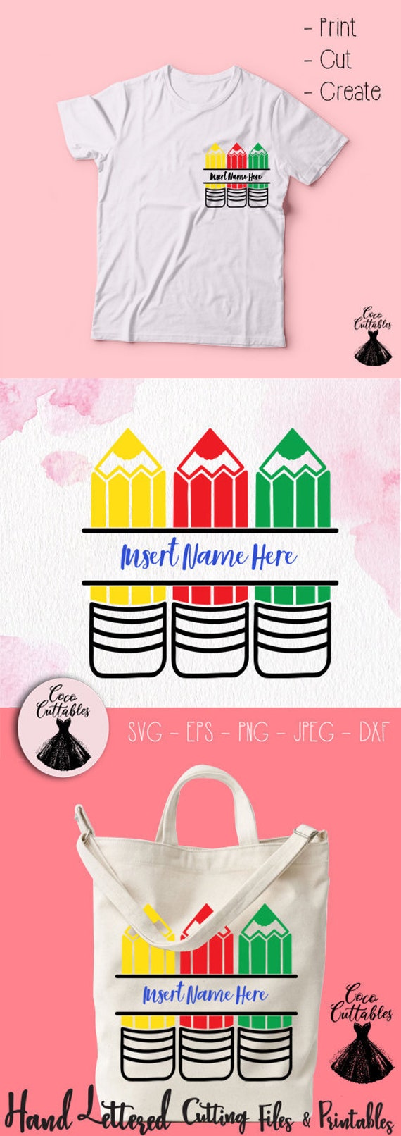 Teacher Name Badge Svg School Name Tag Svg School Name Label Etsy