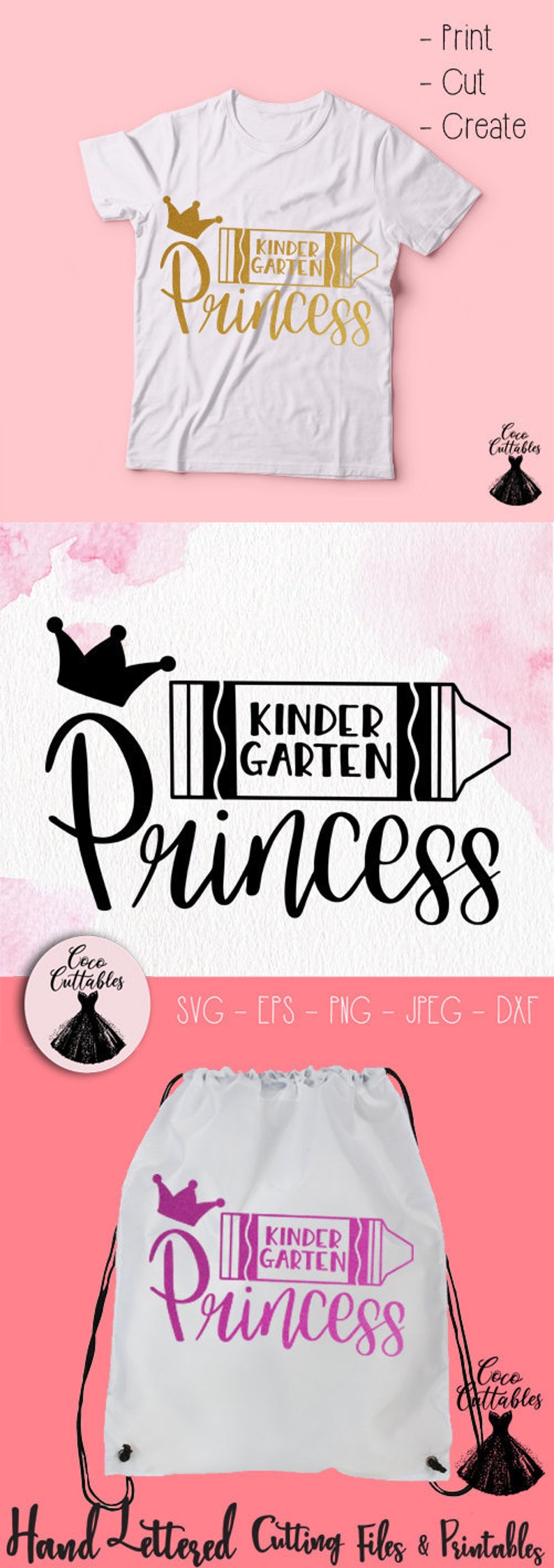 Download Kindergarten Princess SVG Kindergarten Svg Kindergarten | Etsy