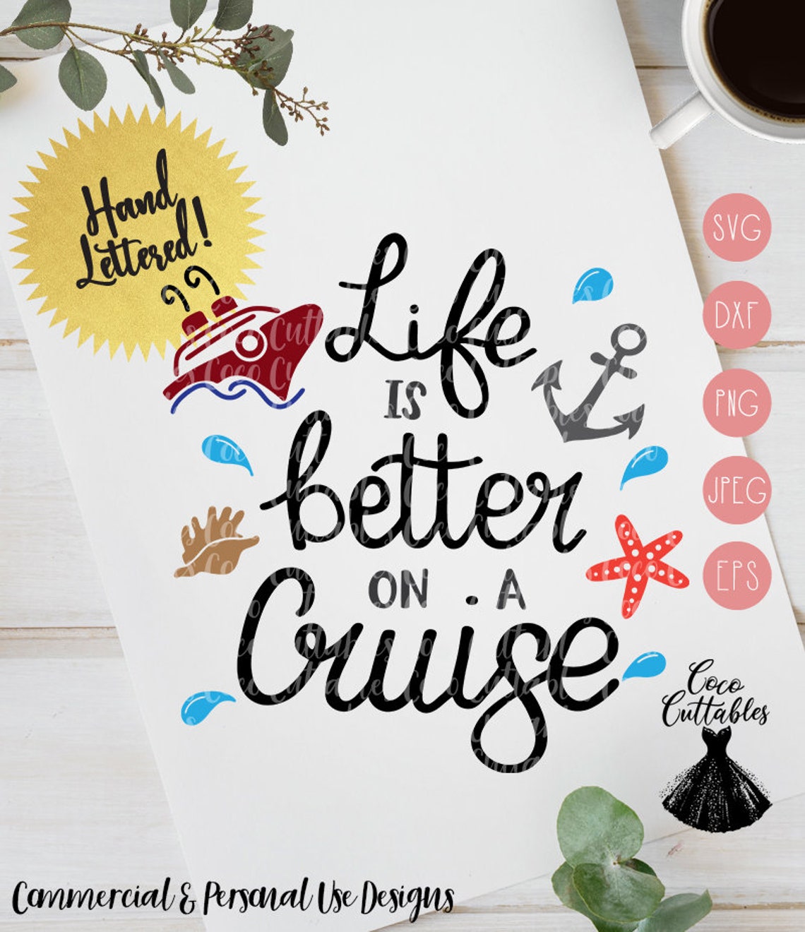 Life is Better on a Cruise SVG Cruise Ship Svg Cruise Svg | Etsy