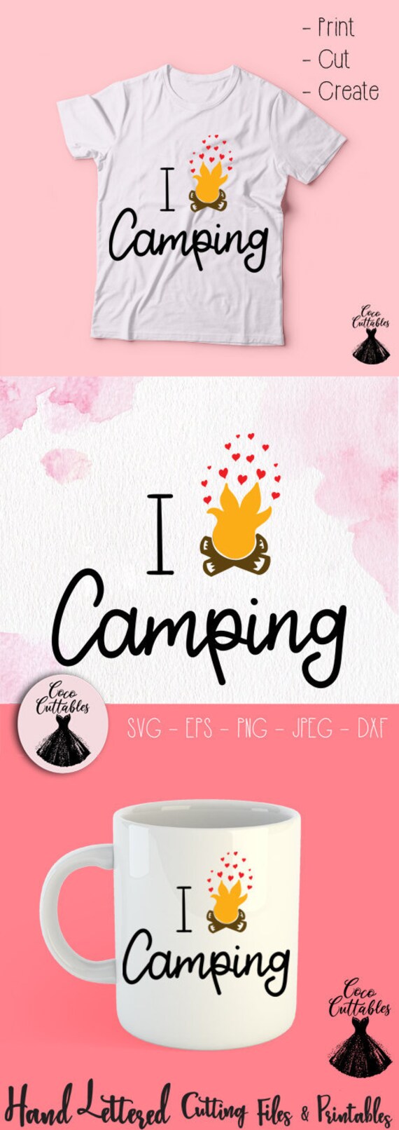 Free Free 119 Love Svg Camping SVG PNG EPS DXF File